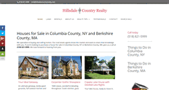 Desktop Screenshot of hillsdalecountryrealty.com